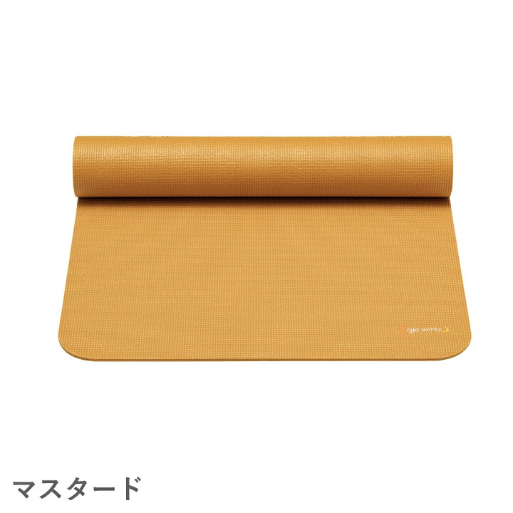 楽天市場】ヨガワークス ヨガマット 6mm スタンダード 【正規品 