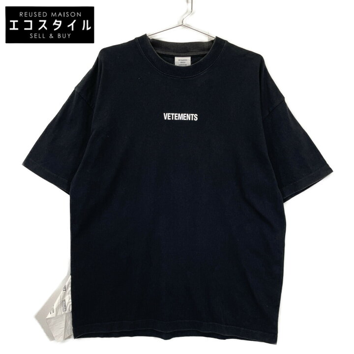 楽天市場】VETEMENTS ヴェトモン ﾌﾞﾗｯｸ ﾛｺﾞﾗﾍﾞﾙ Tｼｬﾂ トップス XS 