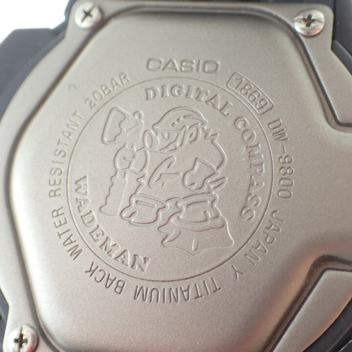 楽天市場】【CASIOカシオ】G-SHOCKジーショック DW-9800J-1A Master of 