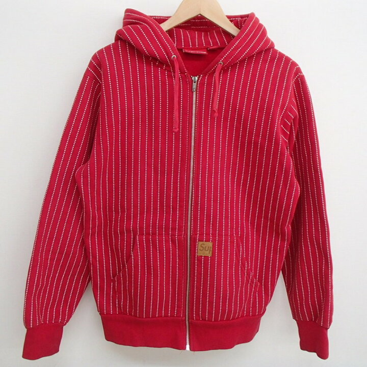 楽天市場】【Supremeシュプリーム】スターストライプ柄 ジップパーカー 