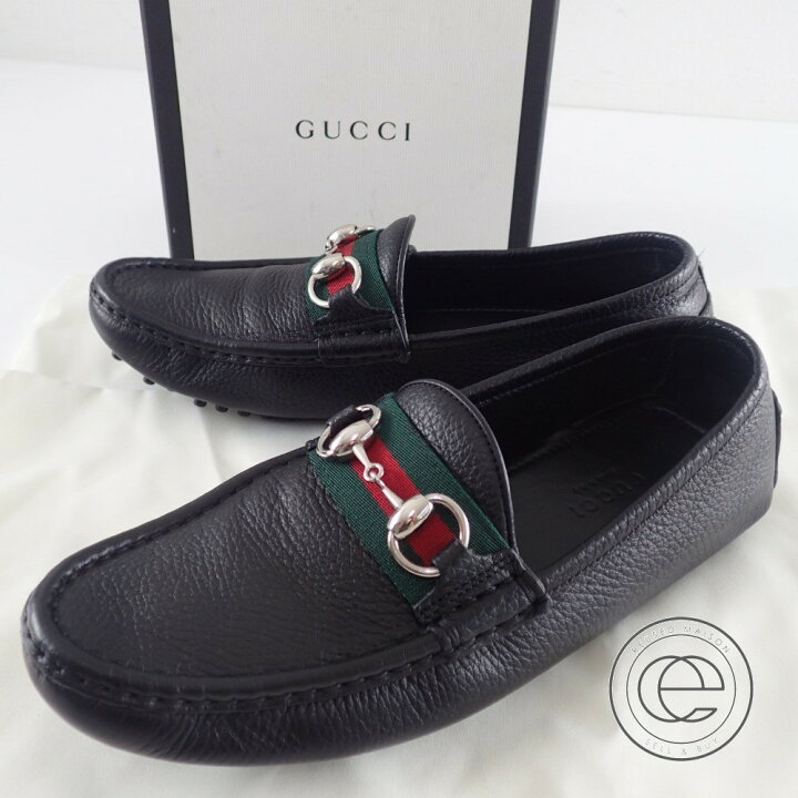 楽天市場】GUCCI【グッチ】シェリーラインホースビットドライビング 