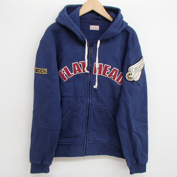 楽天市場】THE FLAT HEAD【ザ・フラットヘッド】 ロゴワッペン ジップ 