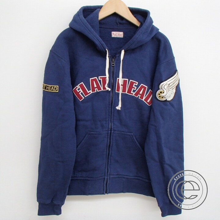 楽天市場】THE FLAT HEAD【ザ・フラットヘッド】 ロゴワッペン ジップ