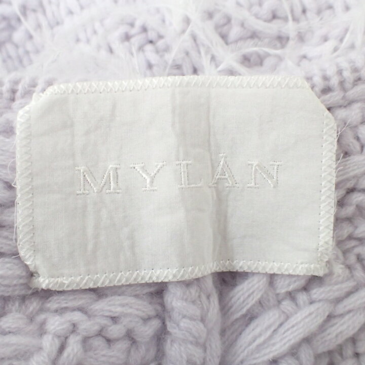 楽天市場】【MYLANマイラン】 17AW◎ MY17AW-KR014-021 Feather fringe 