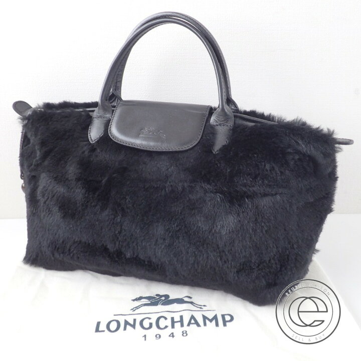 楽天市場】Longchamp【ロンシャン】 プリアージュ ラビットファー 