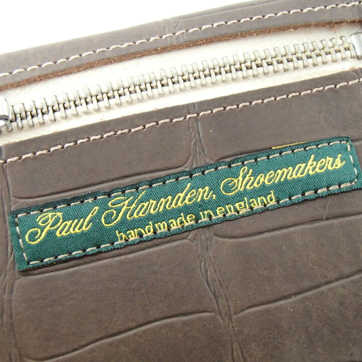 楽天市場】Paul Harnden【ポールハーデン】 クロコ型押しレザー 二 