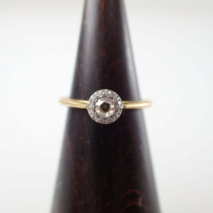 楽天市場】【humハム】 YG/0.04ct ローズカットダイヤモンド  