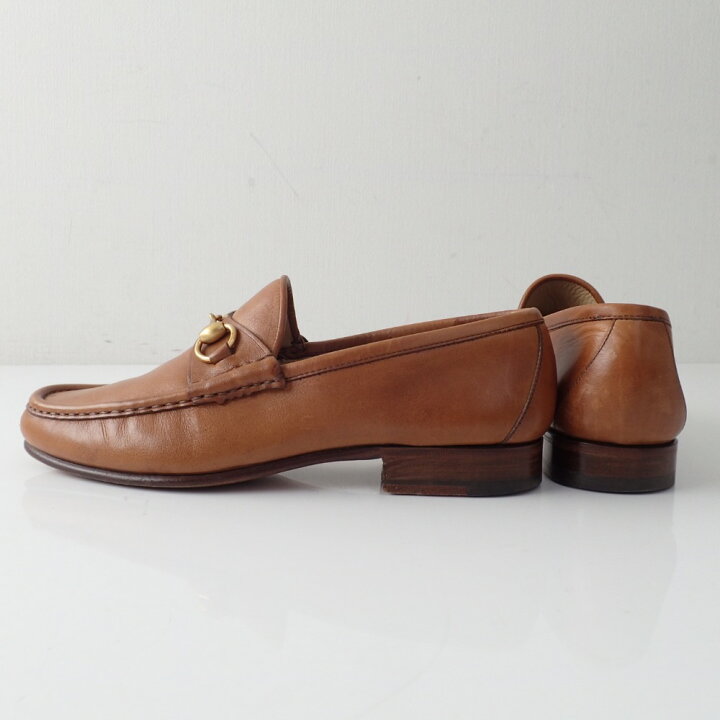 楽天市場】GUCCI【グッチ】110 0009/2 ホースビットローファー 6D 