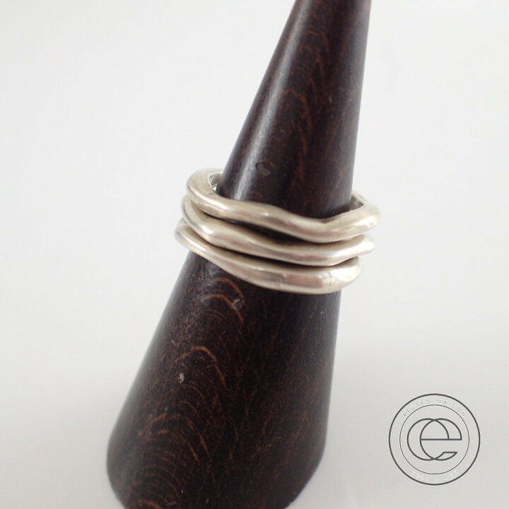 楽天市場】JILL PLATNER【ジルプラットナー】Wavy Stack Ring 3連 
