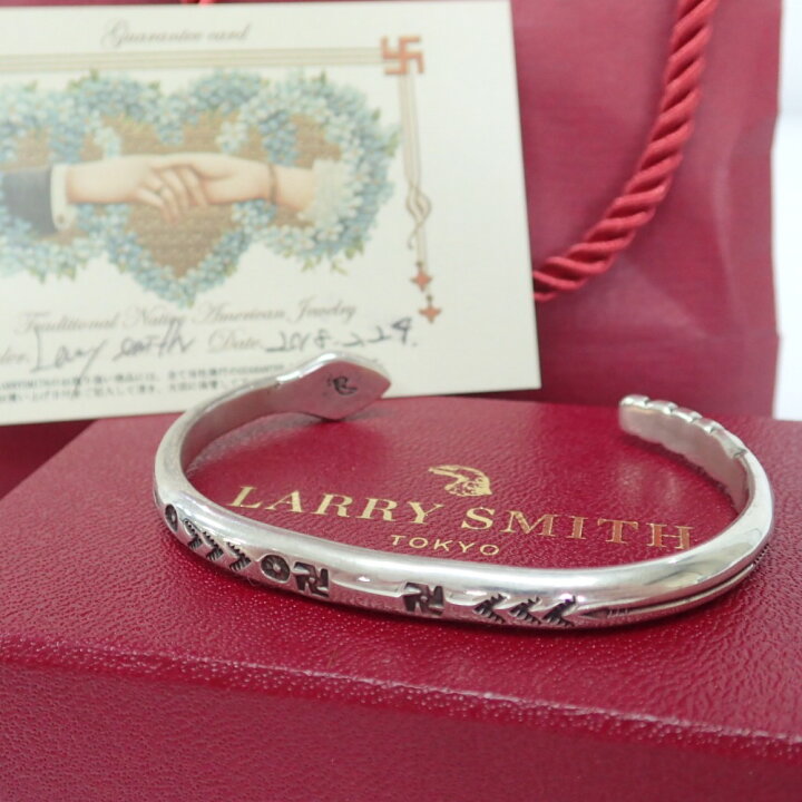 ラリースミス LARRYSMITH バングル キラキラ 美品（LARRY SMITH(ラリー  