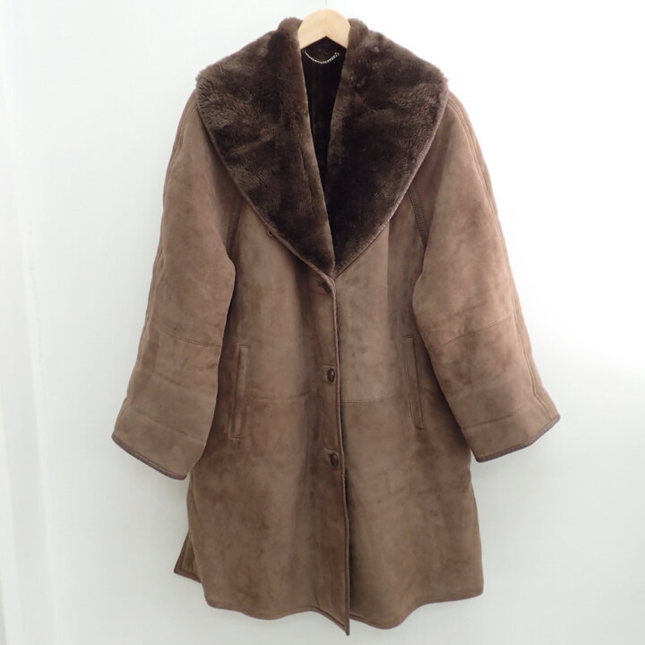 楽天市場】Max Mara【マックスマーラ】 シープスキン ムートンコート42  