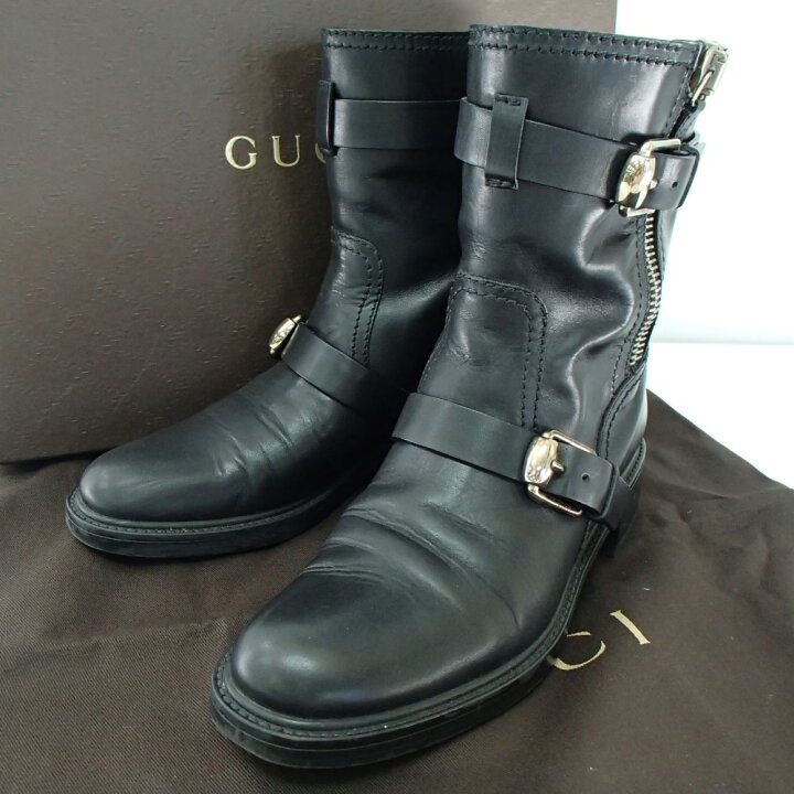 楽天市場】GUCCI【グッチ】 グッチ大丸神戸店購入商品 黒 ショート  