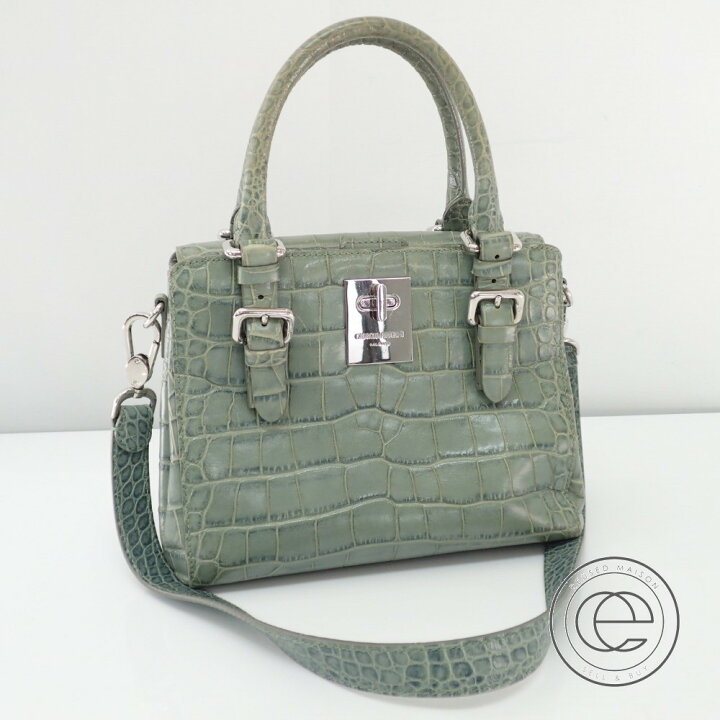 楽天市場】Giorgio Armani【ジョルジオ アルマーニ】 クロコ型押し  