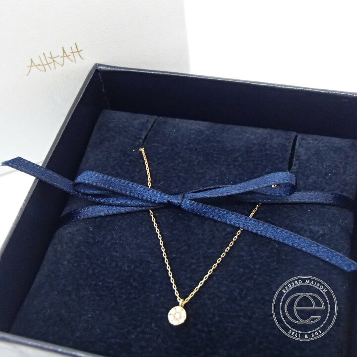 楽天市場】【AHKAHアーカー】 17AW◇ K18YG/ダイヤ0.03ct ドリーム 