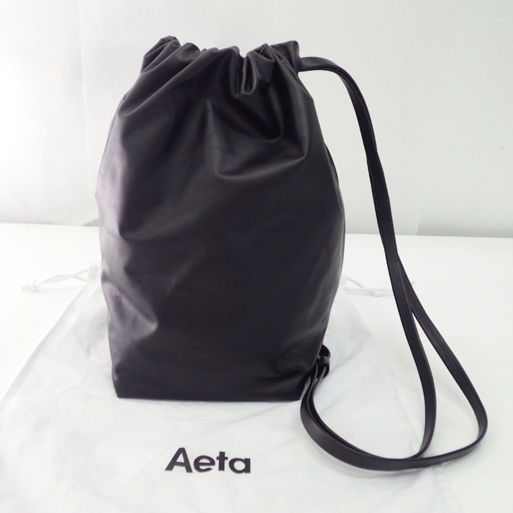 Aeta【アエタ】ワンショルダー巾着バッグ レザー レディース【中古】 | ブランドリサイクル　エコスタイル