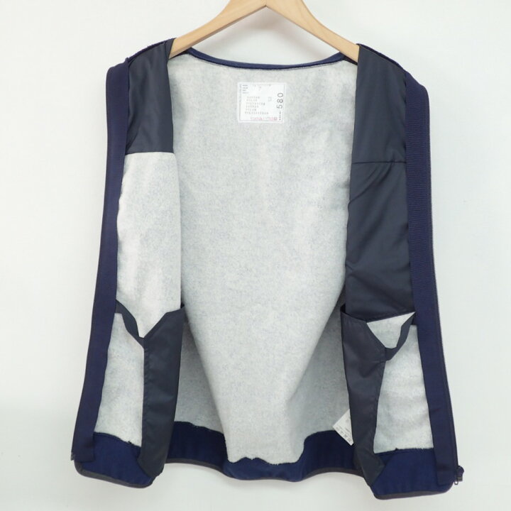 楽天市場】sacai【サカイ】 14-00580M 内側ボア レイヤードカラー 