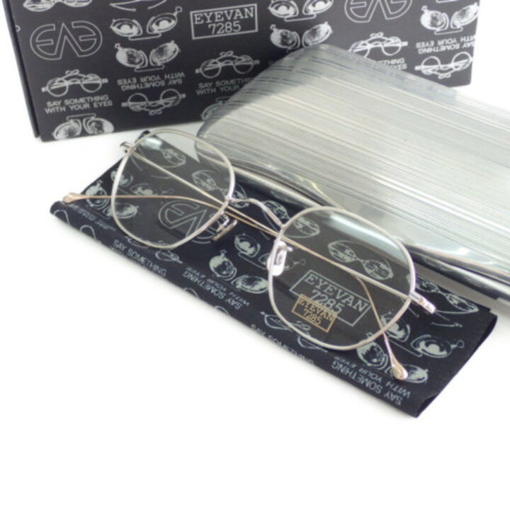 楽天市場】EYEVAN7285 アイヴァン 【美品☆】151-800 ヘキサゴン型 
