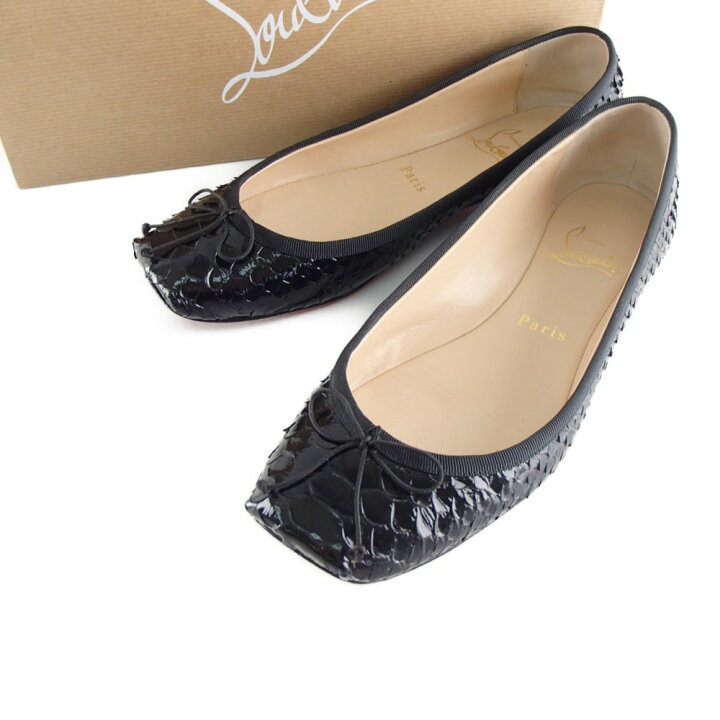 楽天市場】Christian Louboutin クリスチャンルブタン スクエアトゥ 