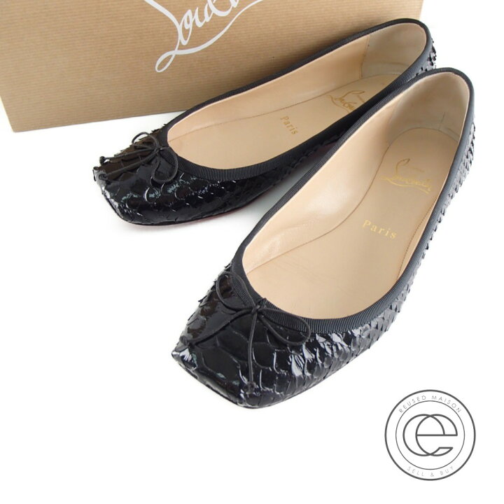 楽天市場】Christian Louboutin クリスチャンルブタン スクエアトゥ  