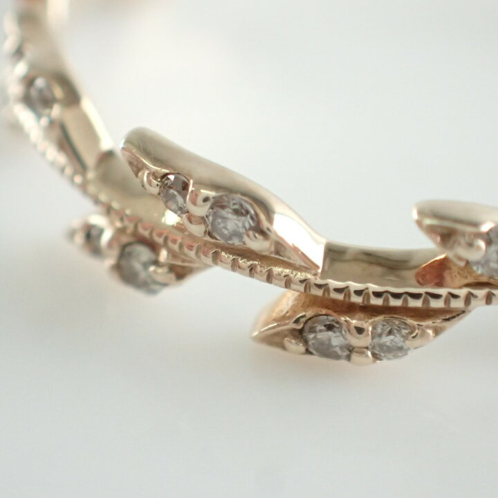 楽天市場】agete アガット 10161111022 K10 ダイヤモンド0.08ct 