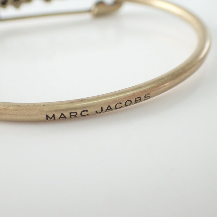 楽天市場】MARC JACOBS マークジェイコブス Strass Safety Pin Cuff 