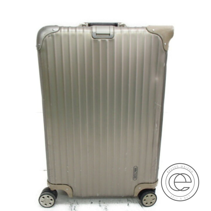 楽天市場】RIMOWA リモワ 945.63 TOPASトパーズ TITANIUMチタニウム 4 