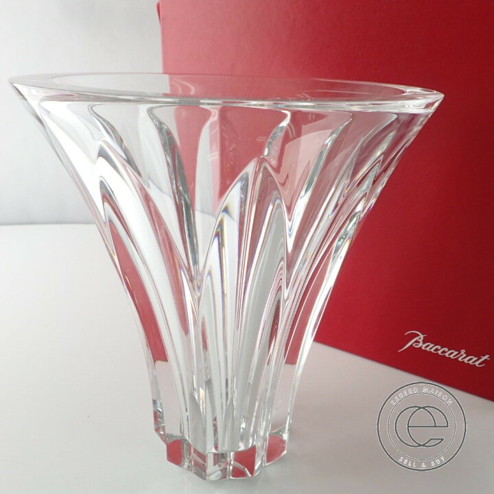 楽天市場】Baccarat バカラ ポリーヌ クリスタルフラワーベース25cm 