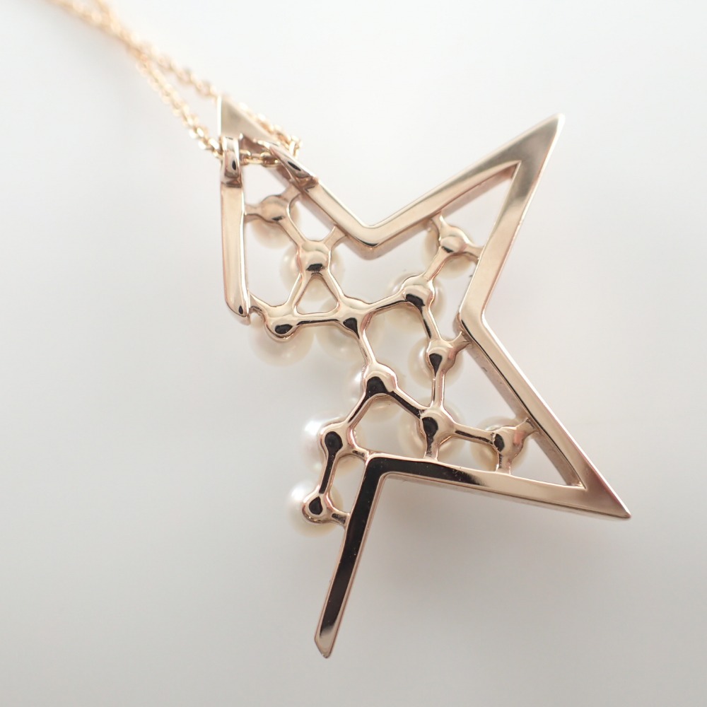 楽天市場】TASAKIタサキ PC-16335-18KSG abstract star Pendant 