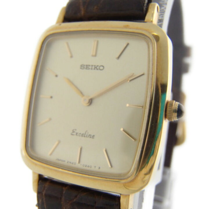1F20-0D90 ファッション SEIKO(セイコー) 腕時計 EXCELINE(エク  
