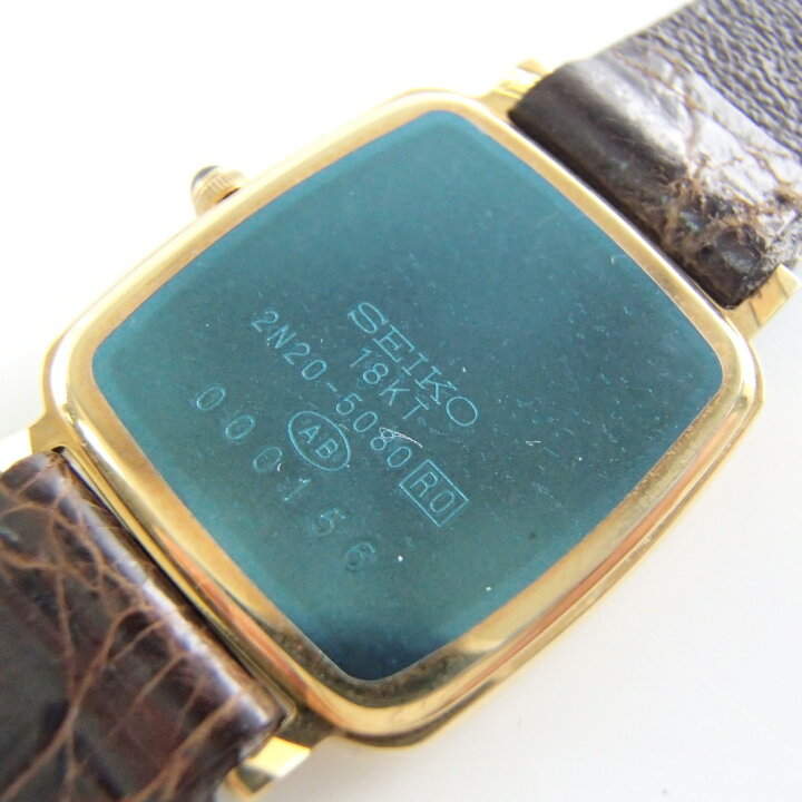 楽天市場】SEIKO セイコー Excelineエクセリーヌ 18KT 2N20-5080 純正 