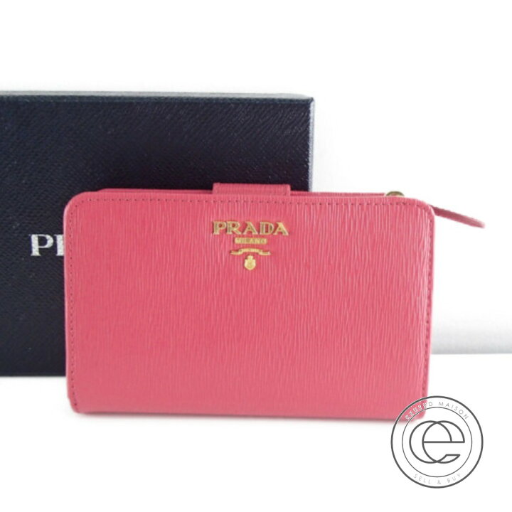 楽天市場】PRADA プラダ 未使用☆1ML225 SAFFIANO METAL サフィアーノ  