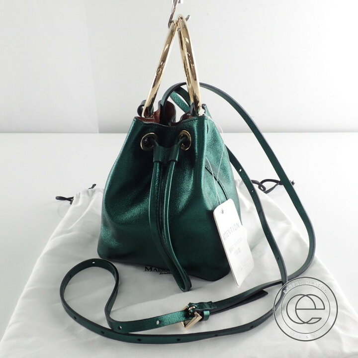楽天市場】MAISON BOINET メゾンボワネ リングハンドル メタリック巾着 