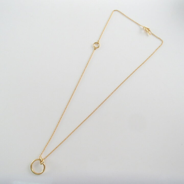楽天市場】CELINEセリーヌ 46H84 6BRA 35OR KNOT NECKLACE ノット 