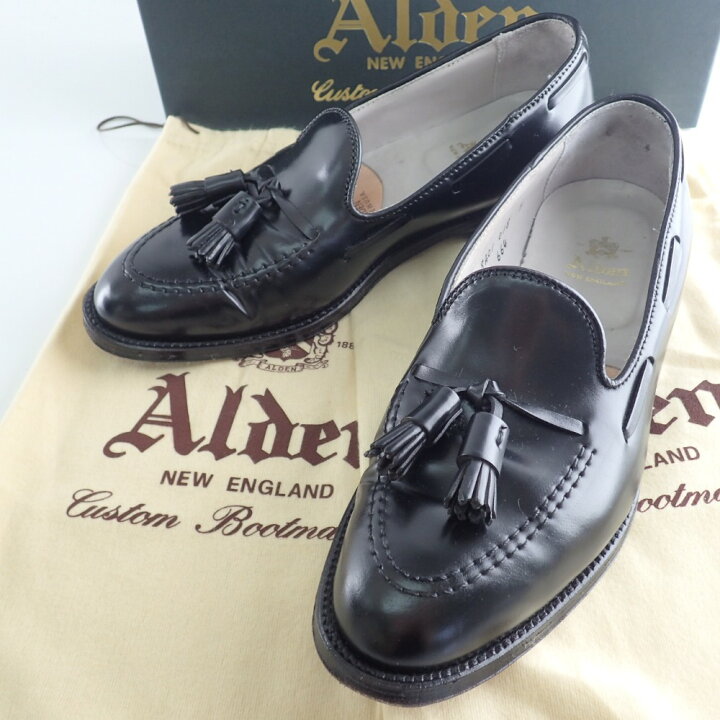楽天市場】Alden オールデン 664 シェルコードバン タッセルローファー 