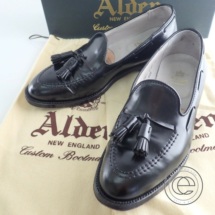 楽天市場】Alden オールデン 664 シェルコードバン タッセルローファー 