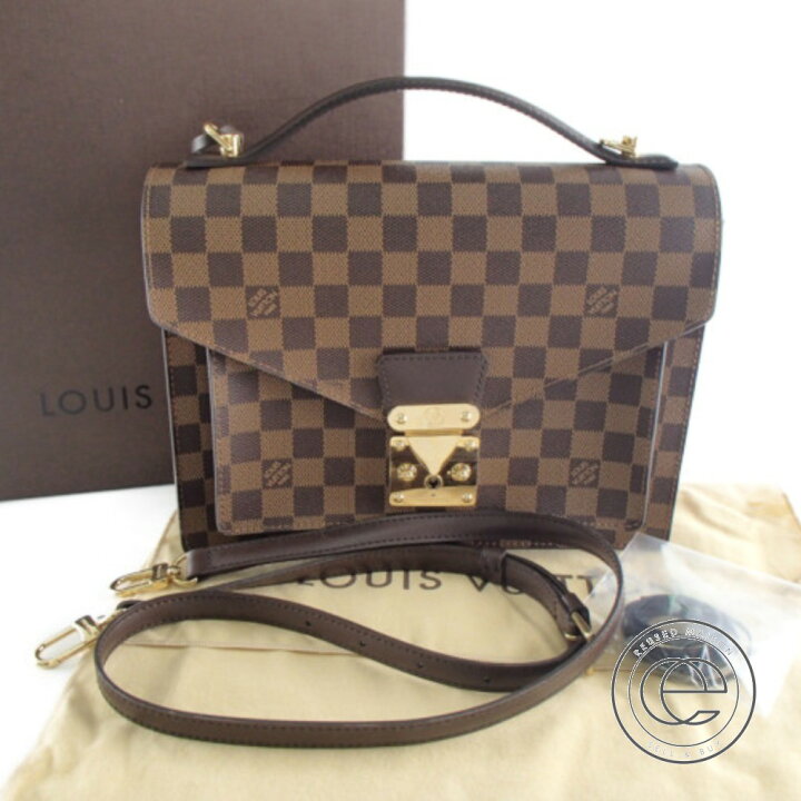 楽天市場】LOUIS VUITTON ルイヴィトン N48088 ダミエ モンソー 