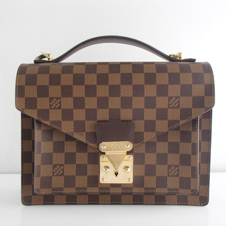 楽天市場】LOUIS VUITTON ルイヴィトン N48088 ダミエ モンソー 