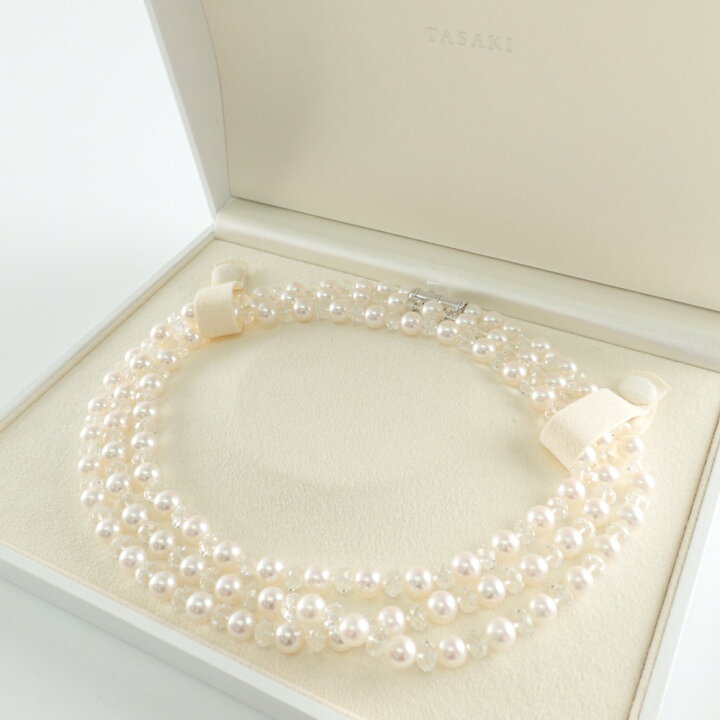 楽天市場】TASAKIタサキ Pearlvariaパールヴァリエ あこや真珠ロング 