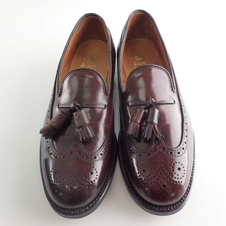 楽天市場】Alden オールデン 39018 ロングウイング タッセルローファー 