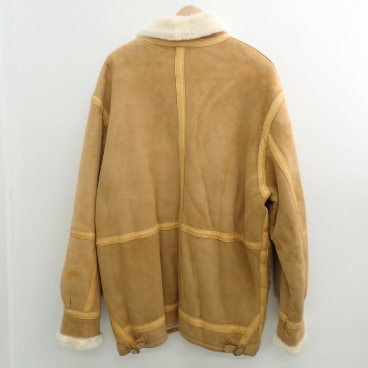 楽天市場】MALO マーロ ムートンコート 52 キャメル メンズ 【中古 