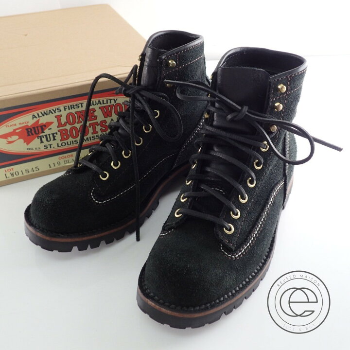 楽天市場】LONE WOLF ロンウルフ LW01845 TRUCKERトラッカー スエード 