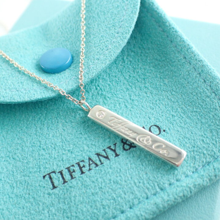 楽天市場】TIFFANY&Co. ティファニー 925 ノーツバー 1Pダイヤモンド 