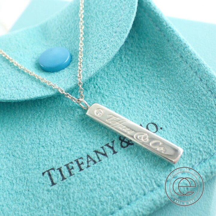 楽天市場】TIFFANY&Co. ティファニー 925 ノーツバー 1Pダイヤモンド 