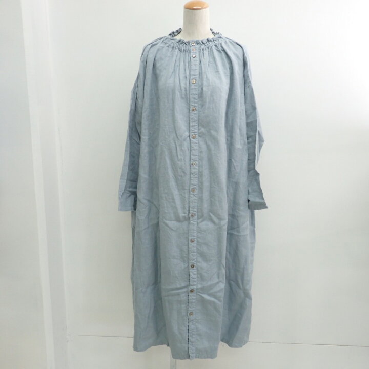楽天市場】nest Robe ネストローブ リネン100％ シャーリングネック  