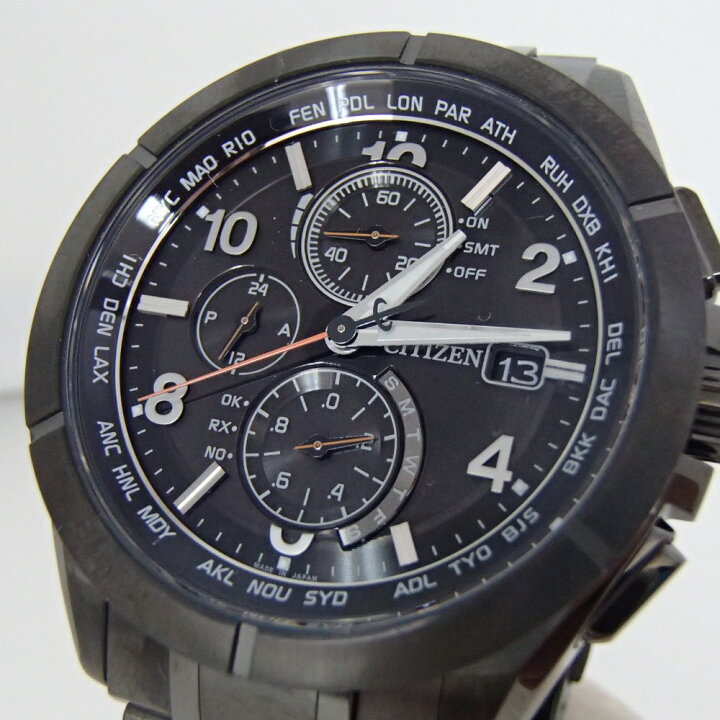楽天市場】CITIZENシチズン H800-T023975 AT8166-59E ATTESA アテッサ 