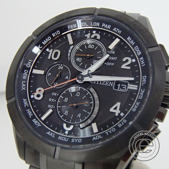 楽天市場】CITIZENシチズン H800-T023975 AT8166-59E ATTESA アテッサ 