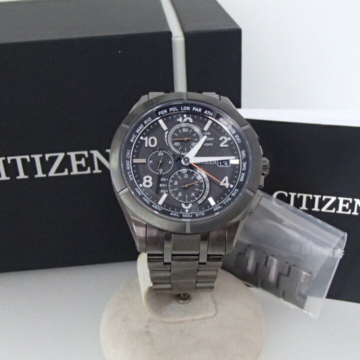 楽天市場】CITIZENシチズン H800-T023975 AT8166-59E ATTESA アテッサ 