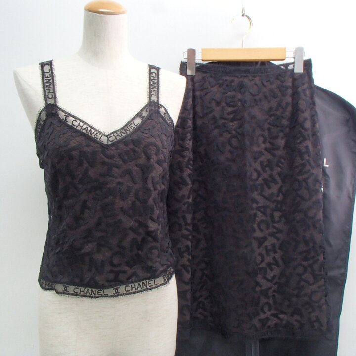 楽天市場】CHANELシャネル 98A P11843W02451 ロゴ総レース  
