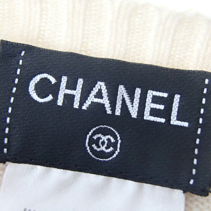 楽天市場】CHANEL シャネル P39177K02743 カシミヤ100％ ワンポイント  