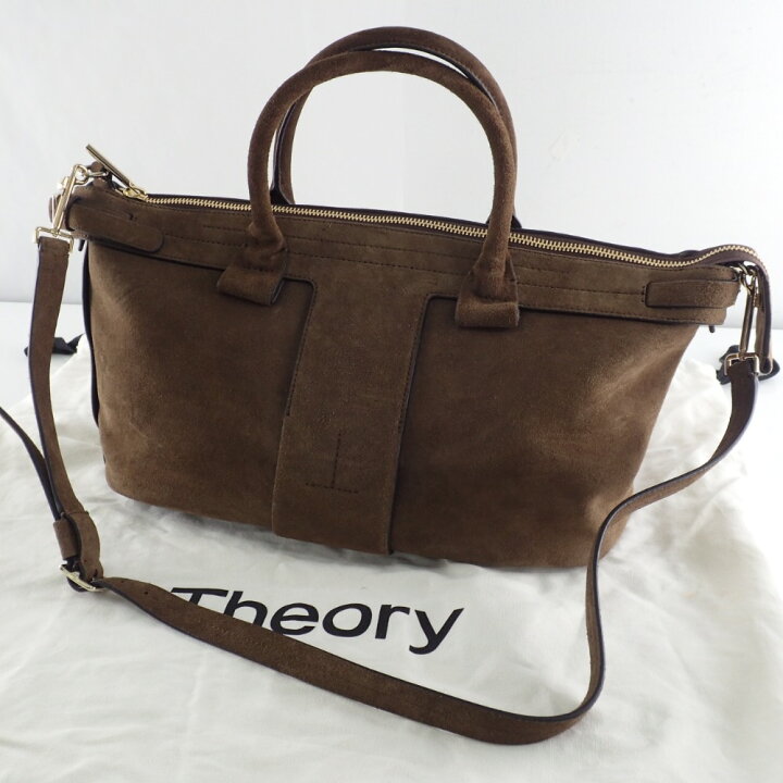 楽天市場】Theoryセオリー G07AC020 T Bar Bag スエード 2WAYトート 